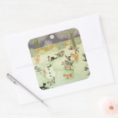 Barn Storming 2011 Vierkante Sticker (Envelop)