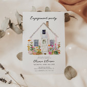 Barn Style Rustieke Boerderij Engagement Party Kaart