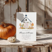 Barn Style Rustieke Boerderij repetitie diner Kaart