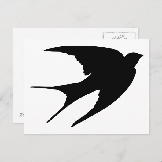 Barn Swallow Briefkaart (Voorkant / Achterkant)