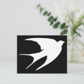 Barn Swallow Briefkaart (Staand voorkant)