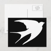 Barn Swallow Briefkaart (Voorkant / Achterkant)