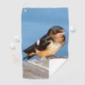 Barn Swallow golfhanddoek (Insitu)