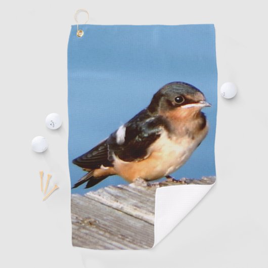 Barn Swallow golfhanddoek (Insitu)