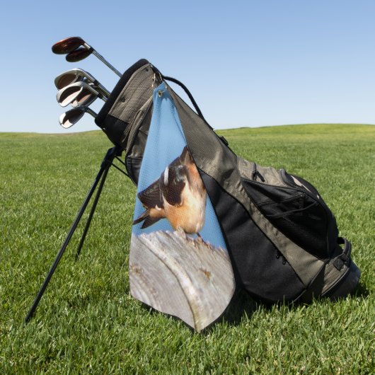 Barn Swallow golfhanddoek (Groen)