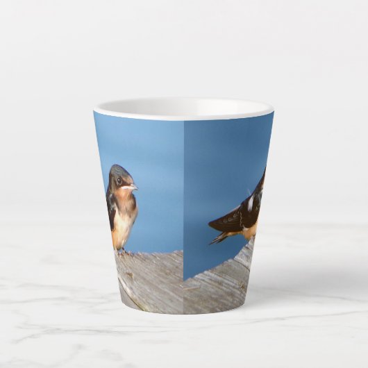 Barn Swallow latte mok (Voorkant)