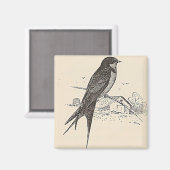 Barn Swallow Magneet (Voorkant / Achterkant)