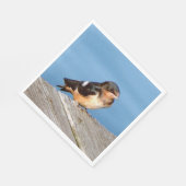 Barn Swallow napkin Servet (Hoek)