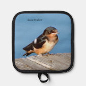 Barn Swallow pot houder (Voorkant)