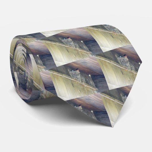 Barn Swallow-reeks Stropdas (Opgerold)