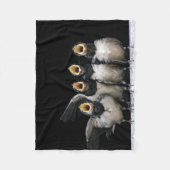 Barn Swallow Singing Fleece Deken (Voorkant)