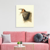 Barn Swallow van Audubon's Birds of America Canvas Afdruk (Insitu (Woonkamer))
