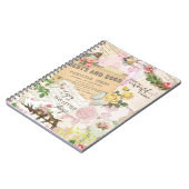 Barn Swallows Spiral Foto Notitieboek (Linkerzijde)