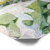 Barn Swallows vliegen rond oude gebouwen Poster (Hoek)