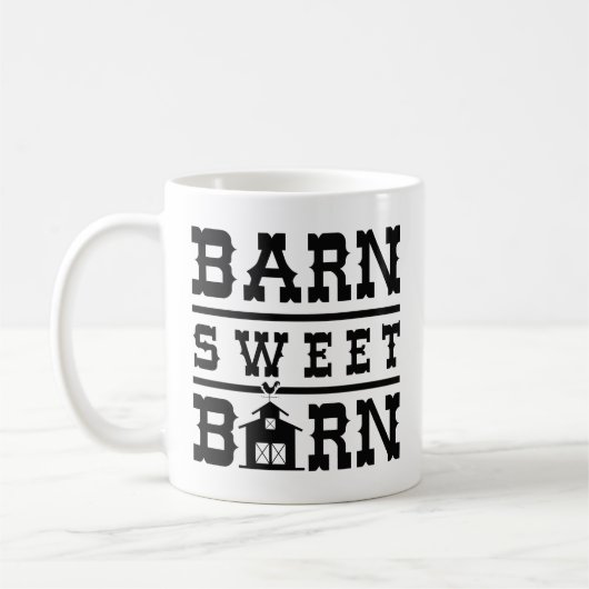 Barn Sweet Barn Koffiemok (Links)