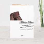 -Barn-sympathikaart of een willekeurig geval Kaart (Achterkant)