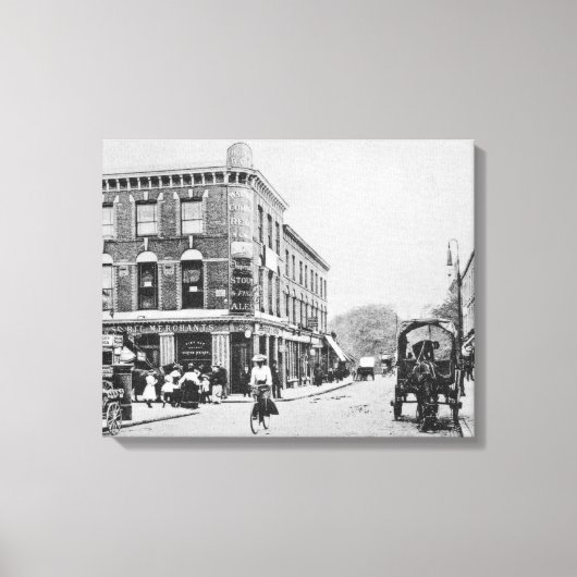 Barn Tavern, Highbury, c.1900 Canvas Afdruk (Voorkant)