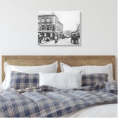 Barn Tavern, Highbury, c.1900 Canvas Afdruk (Insitu (Slaapkamer))