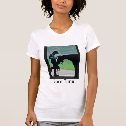Barn Time-T-Shirt T-shirt (Voorkant)