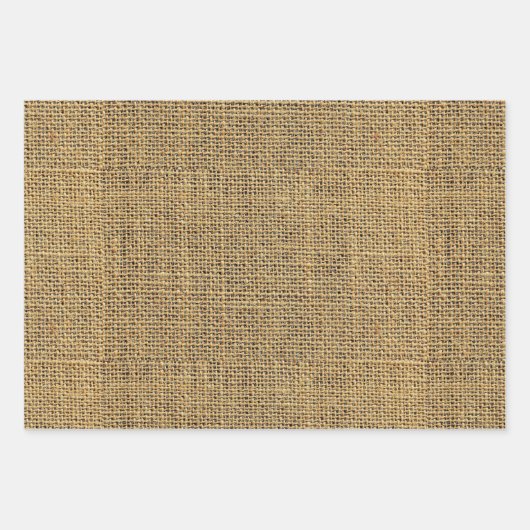 Barn Tin en Burlap Inpakpapier Vel (Voorkant 3)