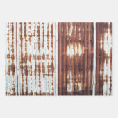 Barn Tin en Burlap Inpakpapier Vel (Voorkant 2)