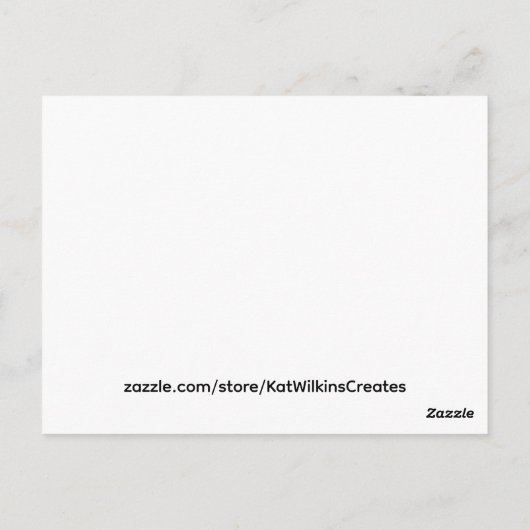 barn twin reflection briefkaart (Achterkant)