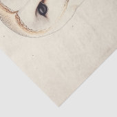 Barn Uil Decoupage Vogelschildering Art Tissuepapier (Detail)