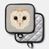 Barn Uil Pot Houder (Voorkant / Achterkant)
