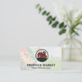 Barn | Visitekaartje van verse producten (Staand voorkant)