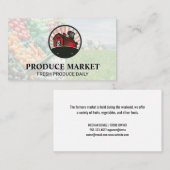 Barn | Visitekaartje van verse producten (Voorkant / Achterkant)