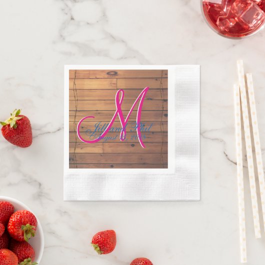 Barn Wall 3d Monogram Servetten (Insitu)