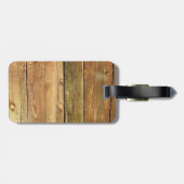 Barn Wall, hout, houten planken, planken, bijtende Bagagelabel (Achterkant horizontaal)