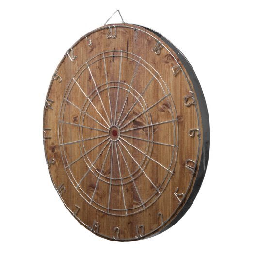 Barn Wall, hout, houten planken, planken, bijtende Dartbord (Voorkant Rechts)