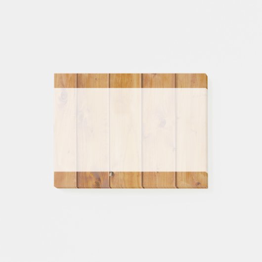 Barn Wall, hout, houten planken, planken, bijtende Post-it® Notes (Voorkant)