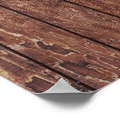 Barn Wall, hout, houten planken, planken, bijtende Poster (Hoek)