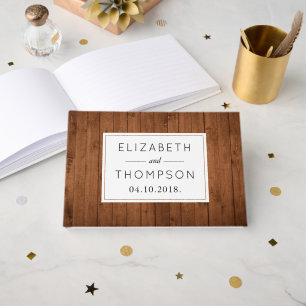 Barn Wall, houten planken, planken, echt huwelijk Gastenboek