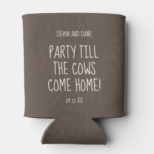 Barn Wedding Verloving Jubileum Koelbox Blikjeskoeler (Achterkant)