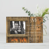 Barn Wood 5e trouwjubileum Kaart (Staand voorkant)