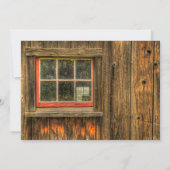 Barn Wood 5e trouwjubileum Kaart (Achterkant)