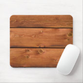 Barn Wood Board - Afbeelding Muismat (Met muis)