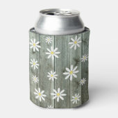 Barn wood Daisy Blikjeskoeler (Blikje Voorkant)