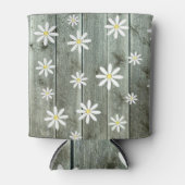 Barn wood Daisy Blikjeskoeler (Voorkant)