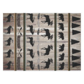 Barn Wood en Blanket Design door LH Tafelkleed (Voorkant (Horizontaal))