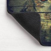 Barn Wood Gothic Wilde vogel Muismat (Hoek)