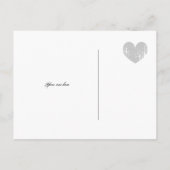 Barn wood grain jar save the date cards aankondigingskaart (Achterkant)