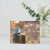 Barn Wood | Koord van de Foto van Lichten sparen d Briefkaart (Staand voorkant)