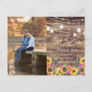 Barn Wood   Koord van de Foto van Lichten sparen d Briefkaart