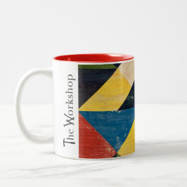 Barn Wood Painted Quilt Rustieke Workshop Mok