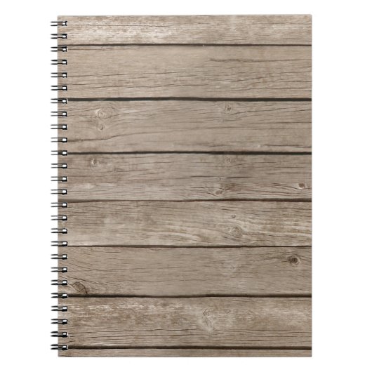 Barn Wood Panels Notitieboek (Voorkant)