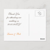 Barn Wood Rustic Fall Leaves Weddenschap Briefkaart (Achterkant)